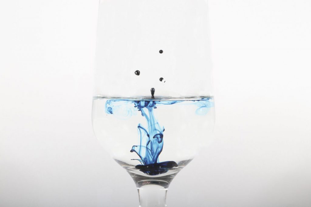 Glas water